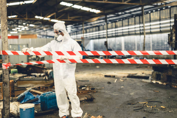 Professional Infectious Disease Decontamination technician working in Allamuchy, NJ